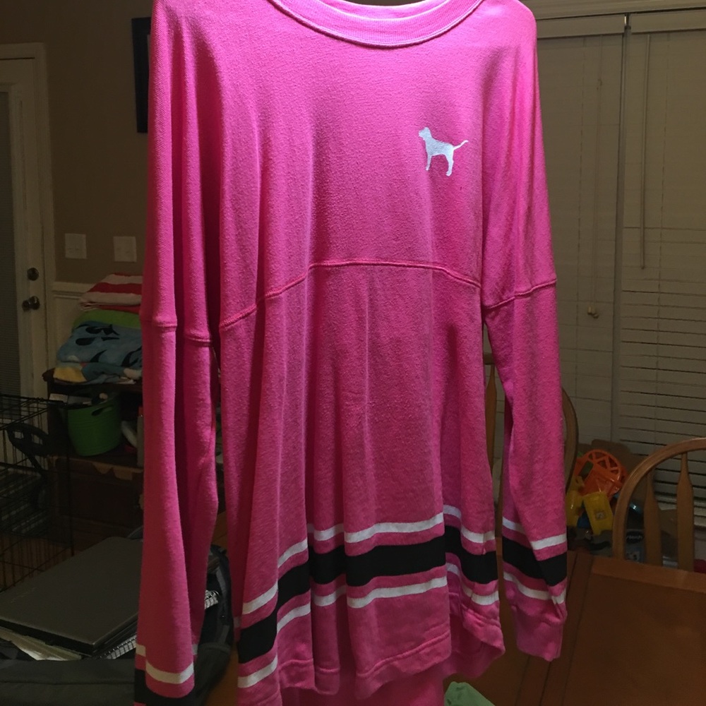 Pink campus shirt