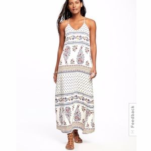 Old Navy Sleeveless V-Neck Maxi Dress - Large