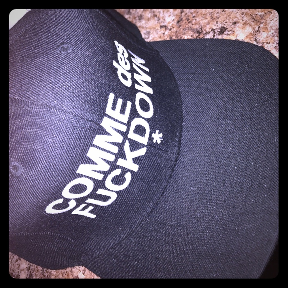 100% authentic Comme des Fuckdown SnapBack