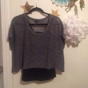 ❗️LAST CHANCE❗️Gone 7/29 torrid gray crop top