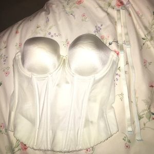 Victoria's Secret "back off baby" low back bustier