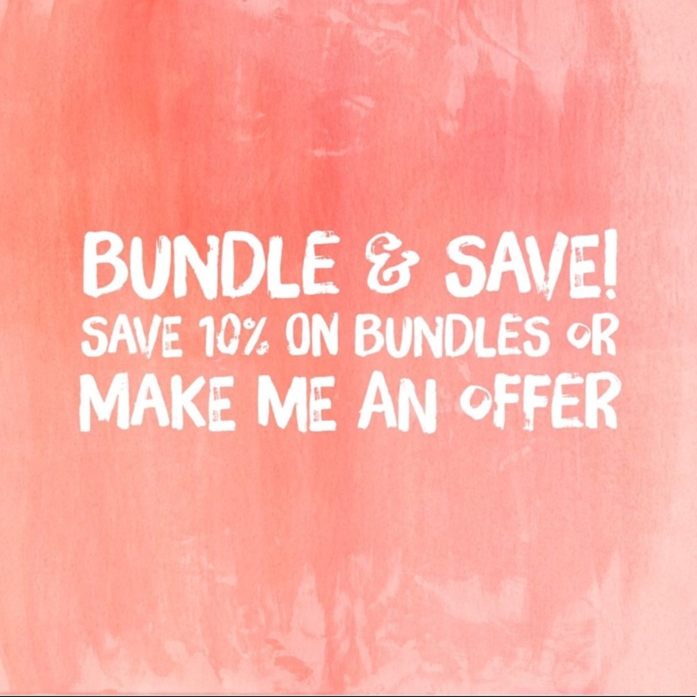 Bundle or Make an Offer!