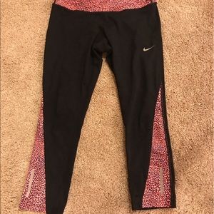 Nike tight fit running pants