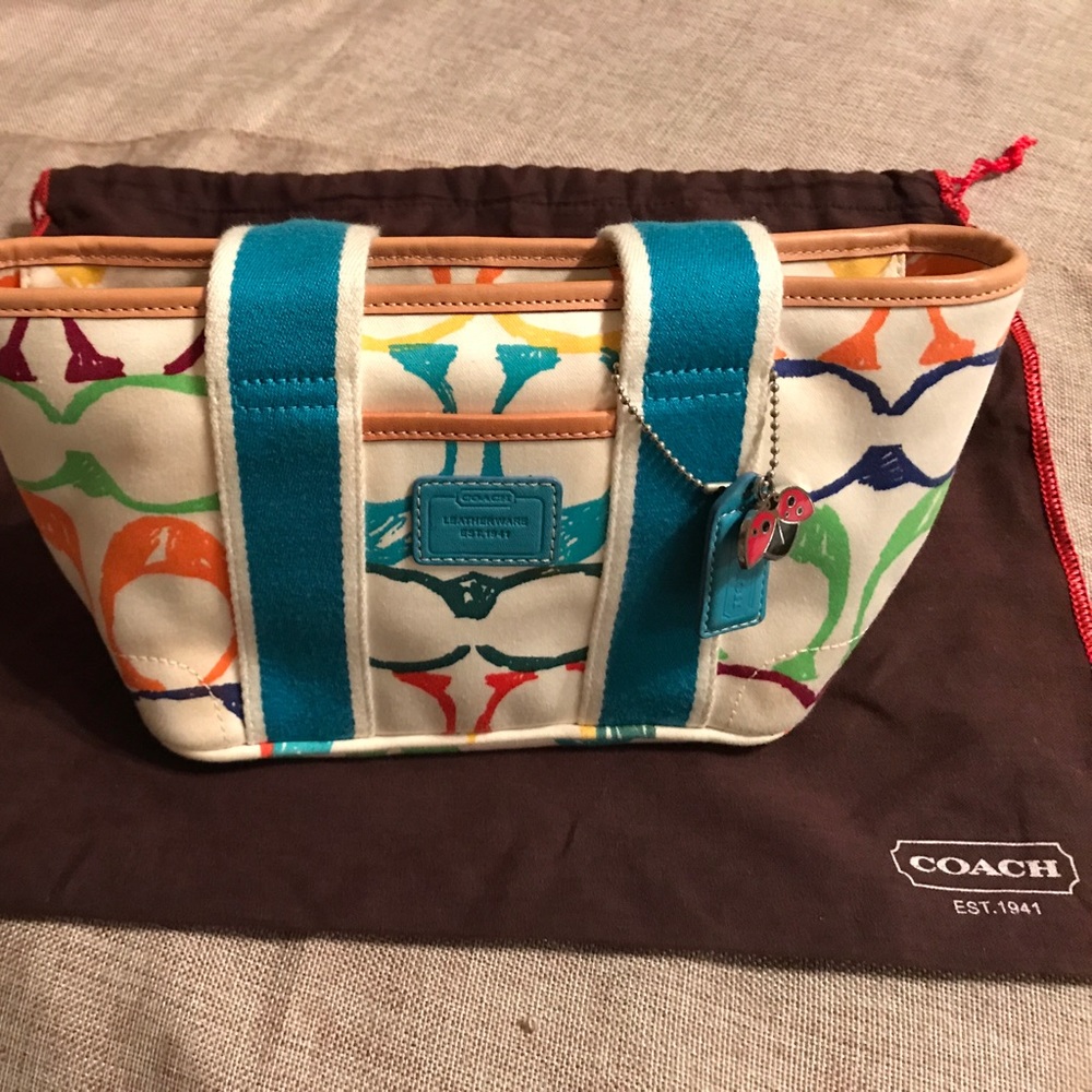 Coach small totebag