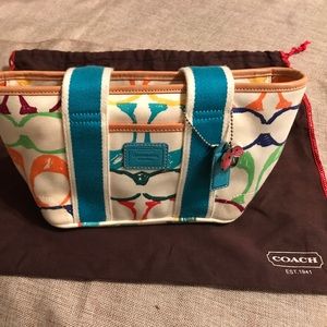Coach small totebag