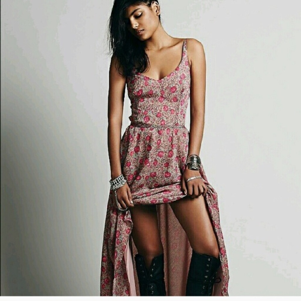Free People Lotta Stensson tie back floral Size S