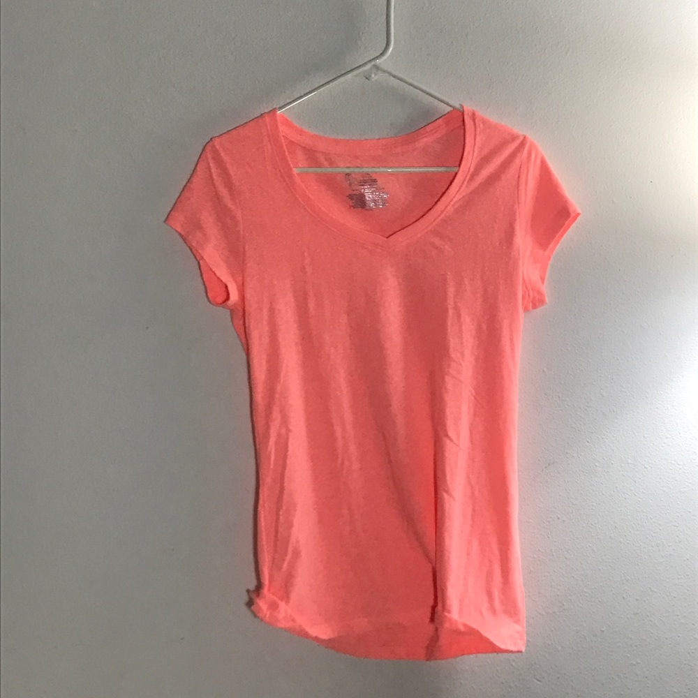 Coral V-neck