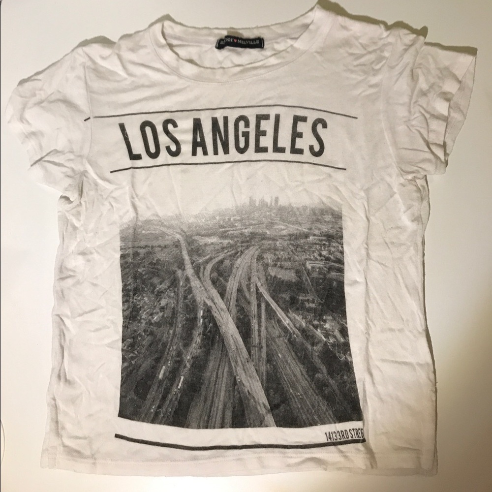 Brandy Melville LA Crop Top - Picture 1 of 3