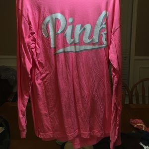 Pink long sleeve tshirt