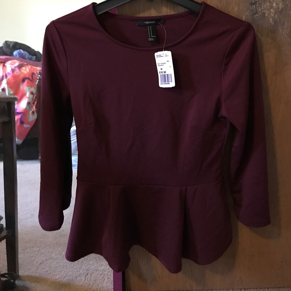 Peplum top