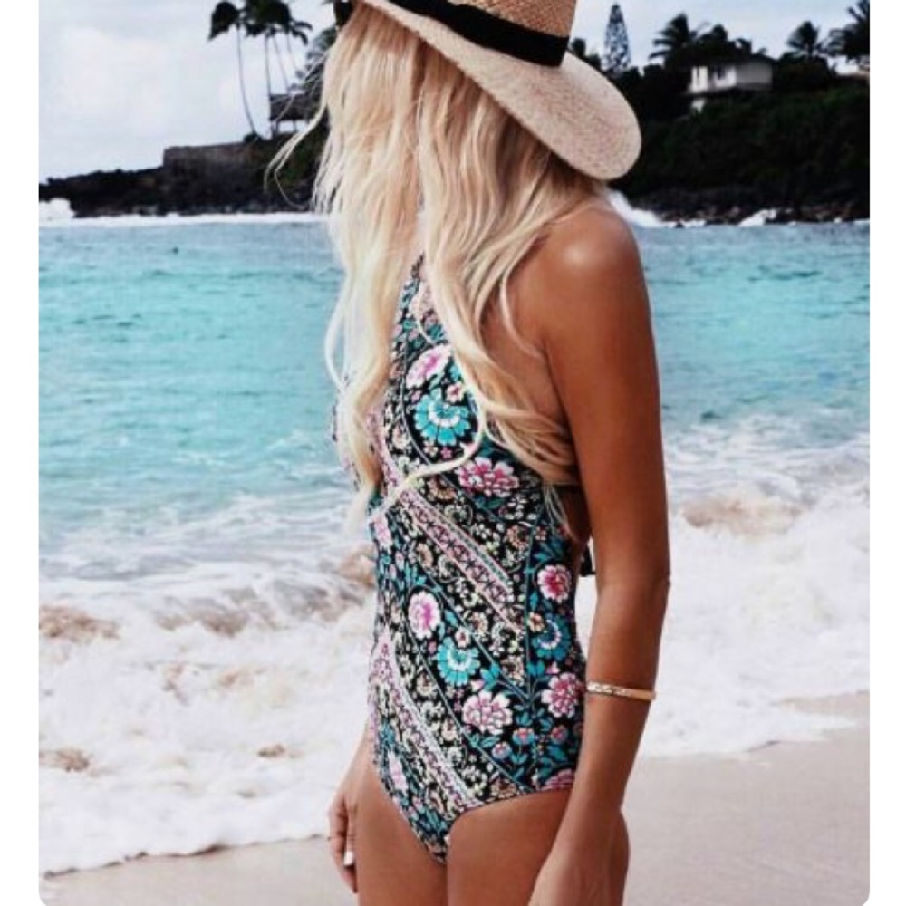 NWT NEVER BEEN WORN floral one piece