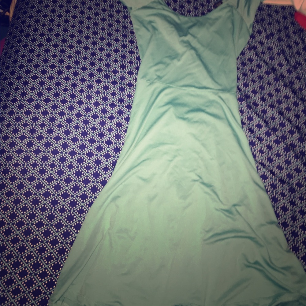 V neck short dress