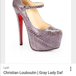 Christian louiboutin red bottoms