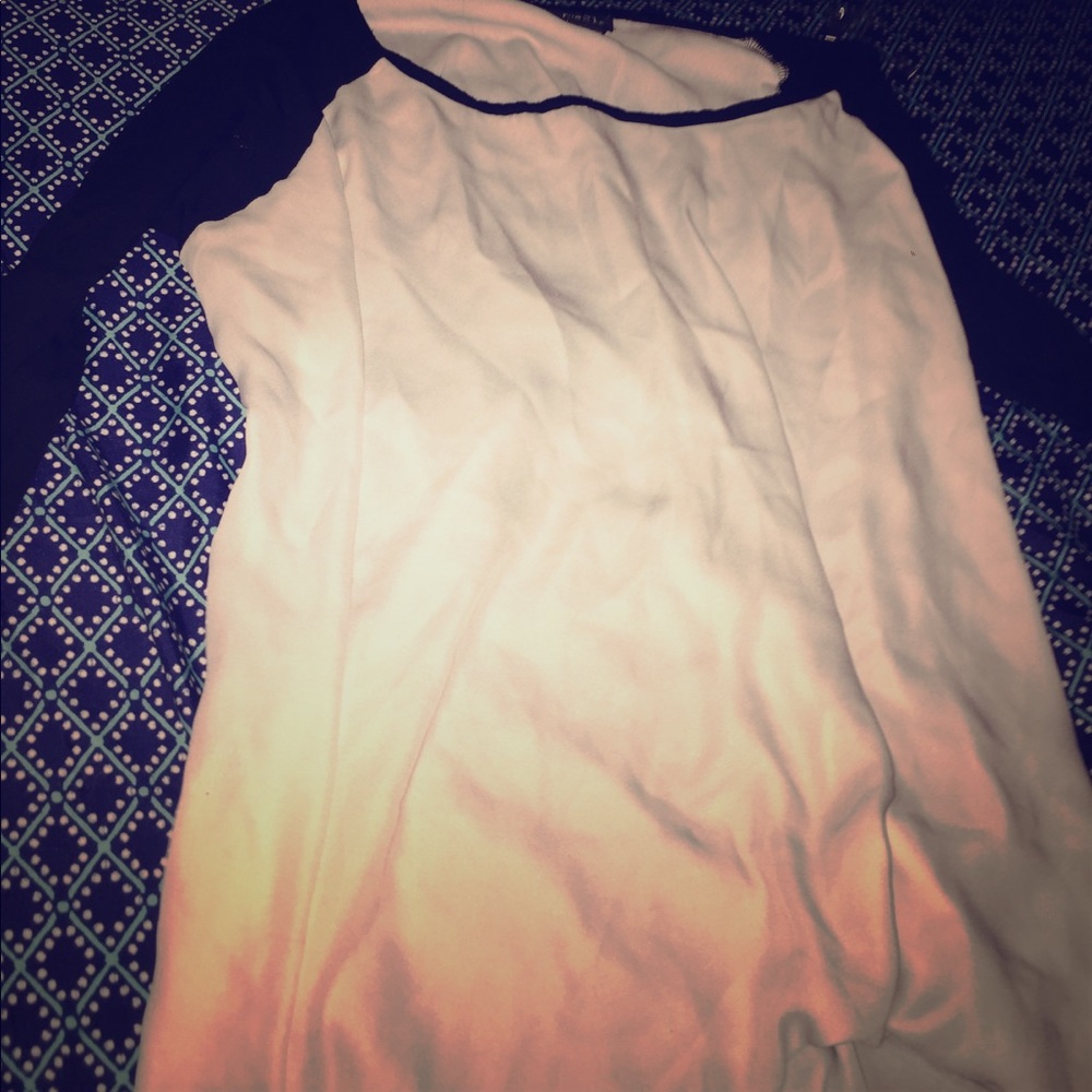 Long sleeve maternity blouse