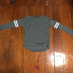 Grey Long Sleeve Winter Shirt
