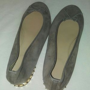 J Crew ladies suede flats