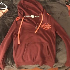 Victoria's secret maroon jacket