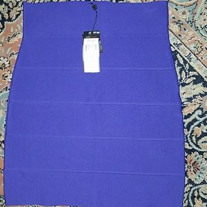 NWT dregalblue BCBG power skirt