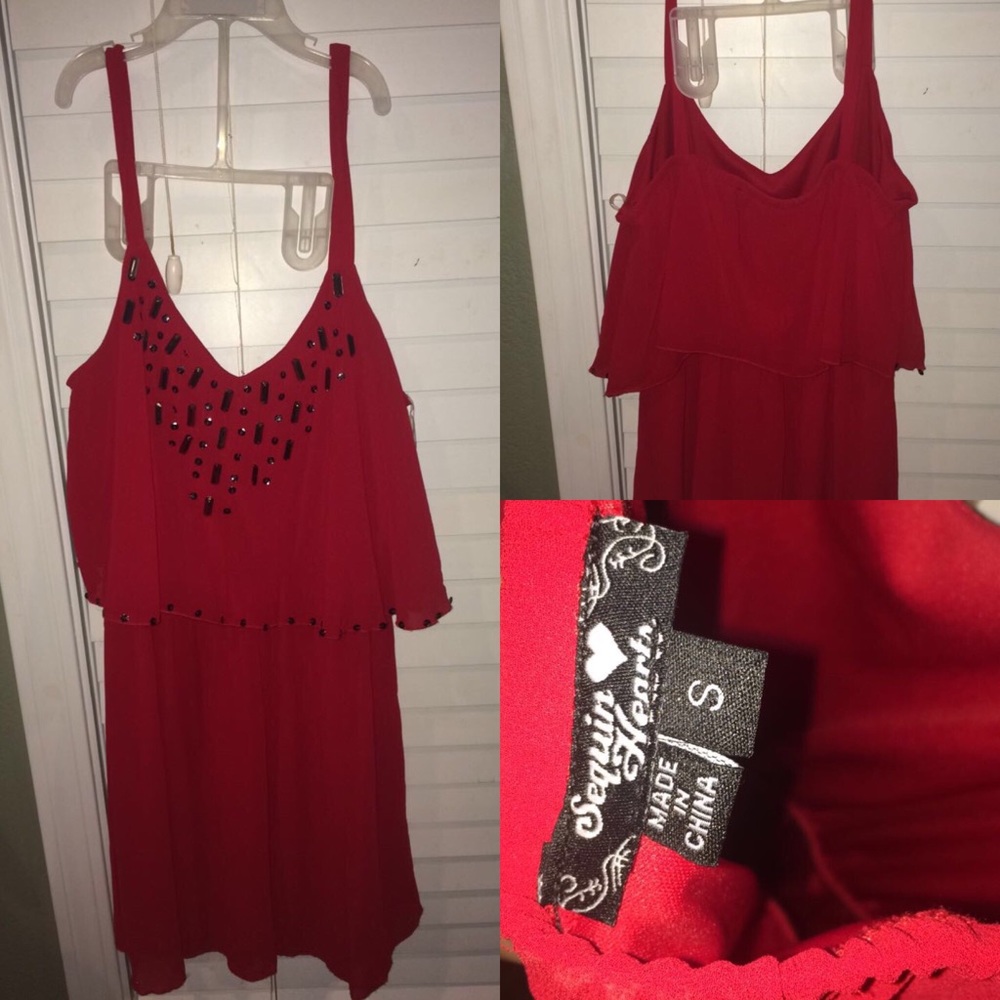 Red dress