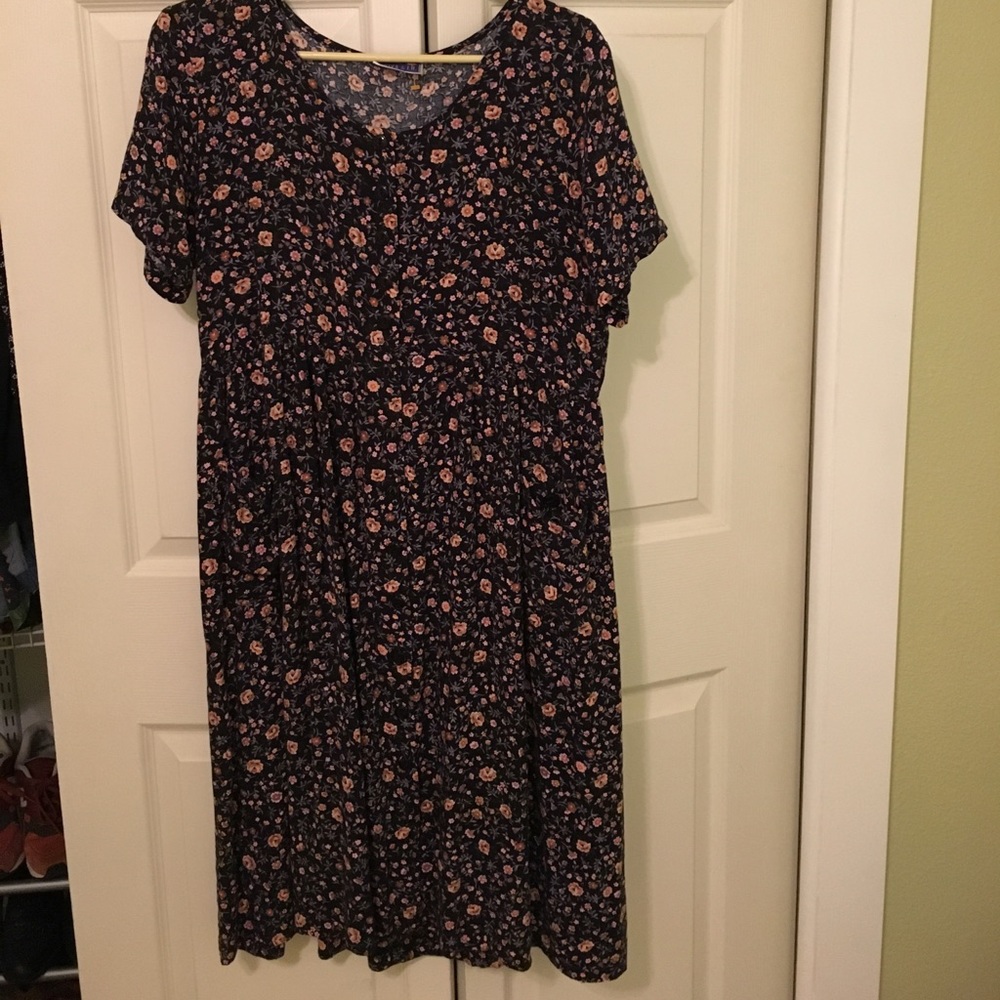 90's mid calf dress.