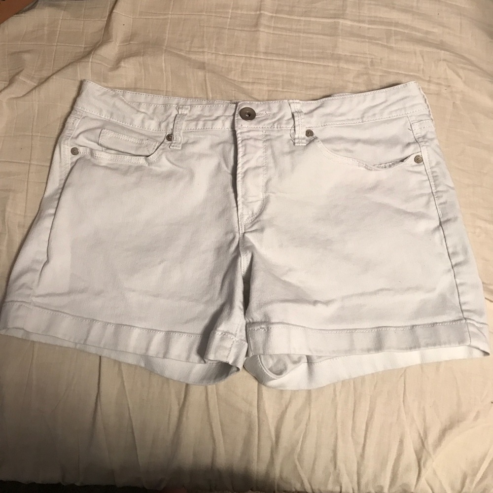 White shorts