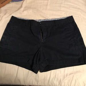 Navy blue shorts