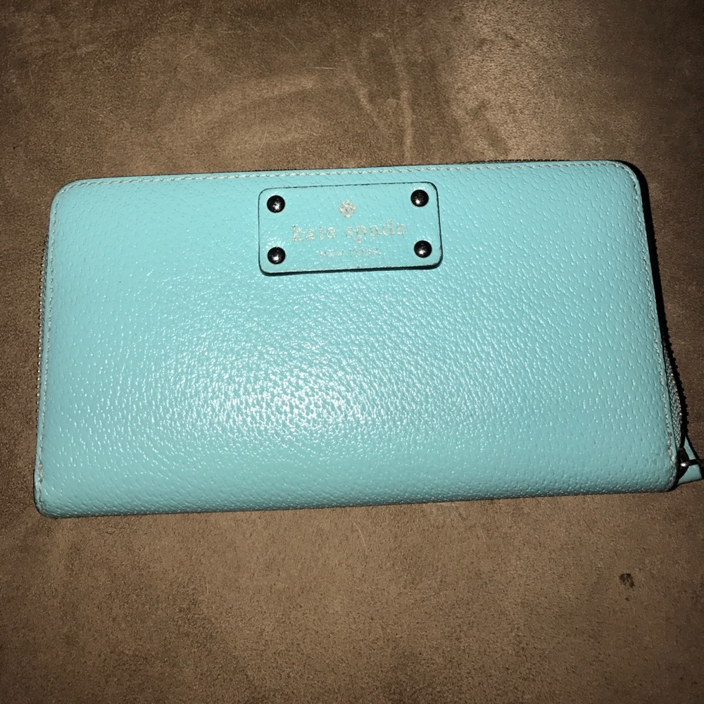 Kate spade wallet. Teal color
