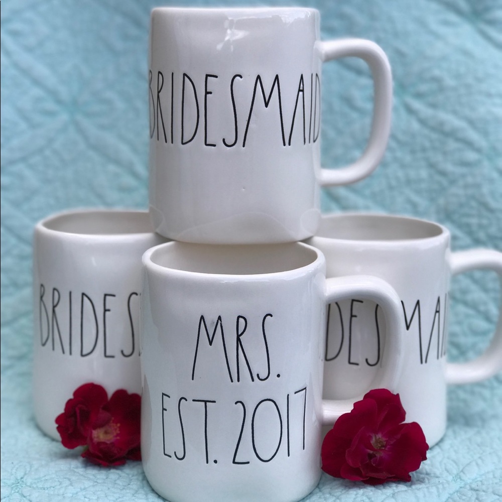 Rae Dunn - Mrs. Est 2017 & Bridesmaids Set