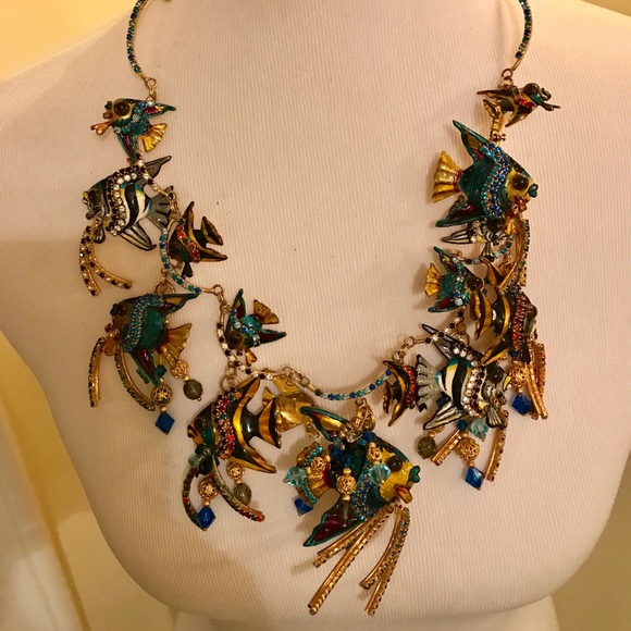 Necklace with handmade pieces - Picture 1 of 5