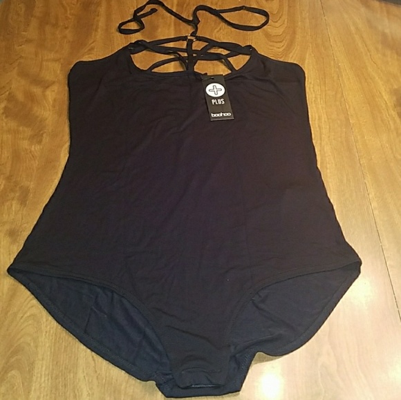 🛑SOLD🛑Plus size choker detail bodysuit - Picture 3 of 3