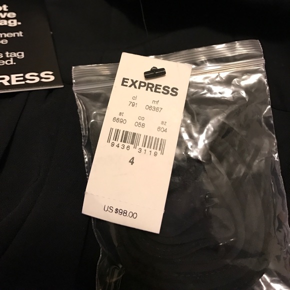 Little Black Strapless Cocktail Dress from Express - Picture 2 of 7