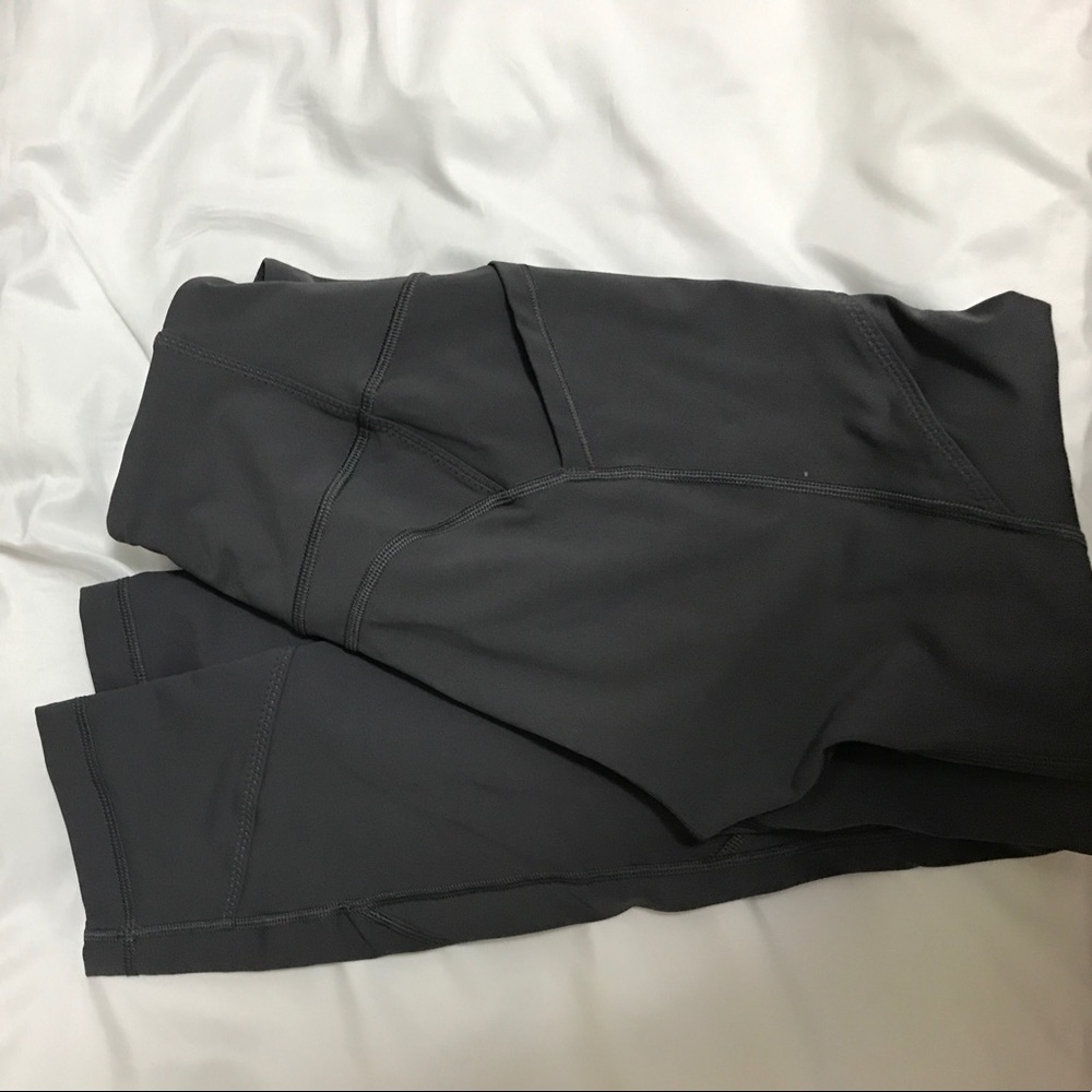 Lululemon All the right places crop grey size 6