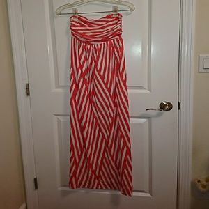 Strapless Maxi Dress | Hourglass Lilly