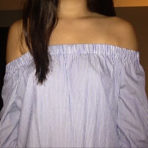 Off the shoulder blouse