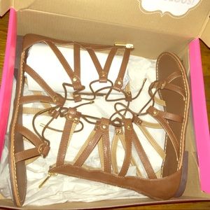 Tan Gladiator Sandals