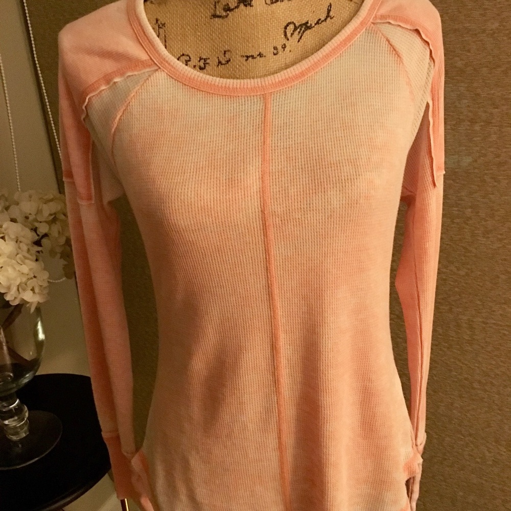 Thermal Melrose and Market Shirt in Light Coral