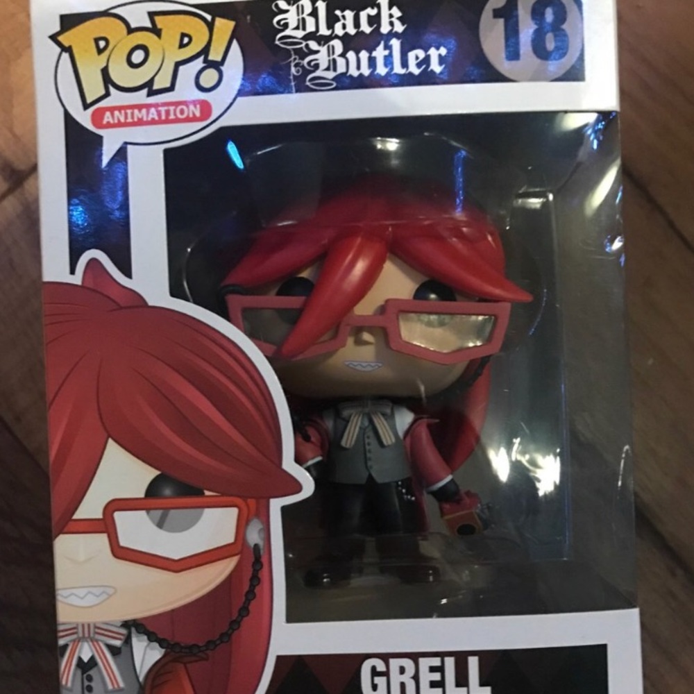 Black Butler Grell Pop Figure
