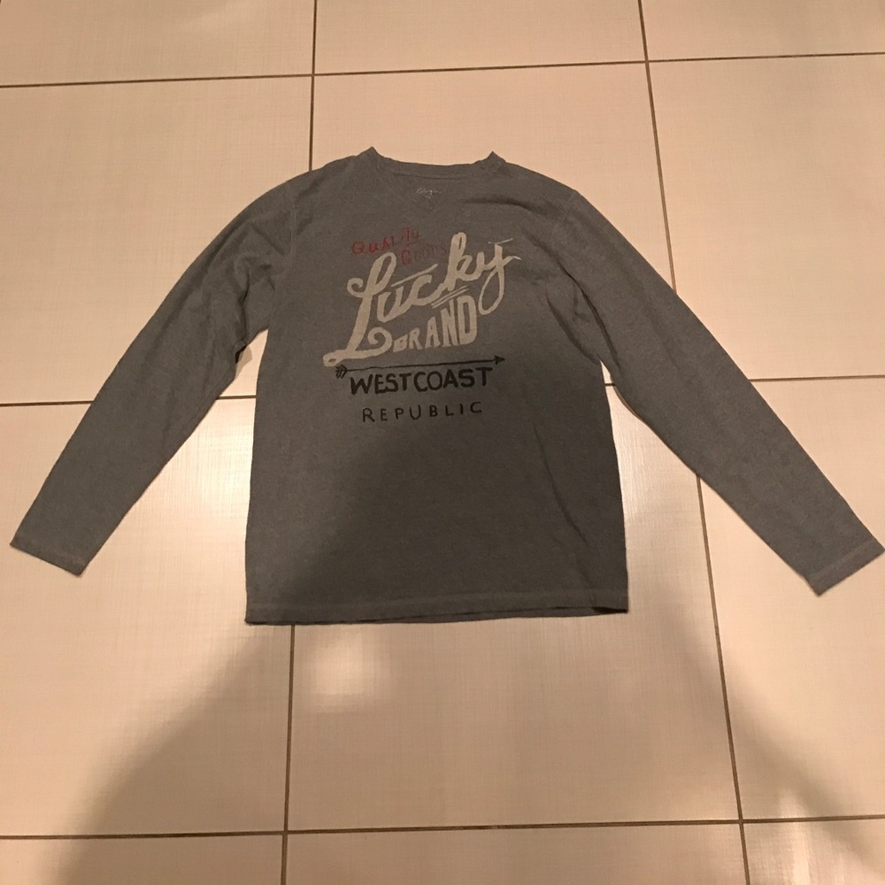 Lucky Brand long sleeve tshirt - Picture 1 of 6