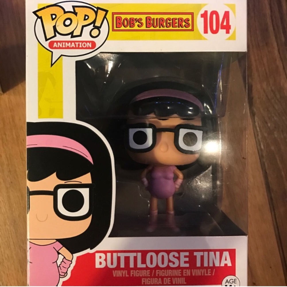 Bob's Burgers Buttloose Tina Pop Figure