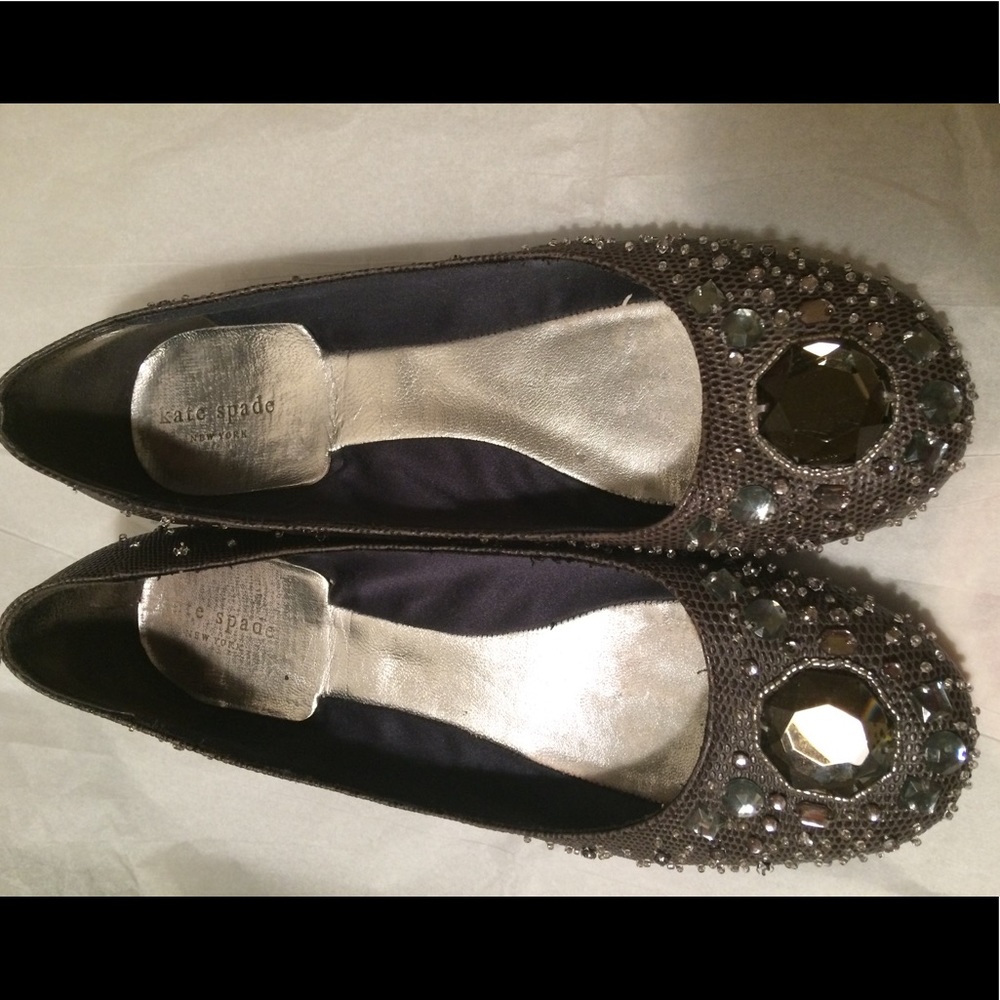 * worn * Kate spade flats*