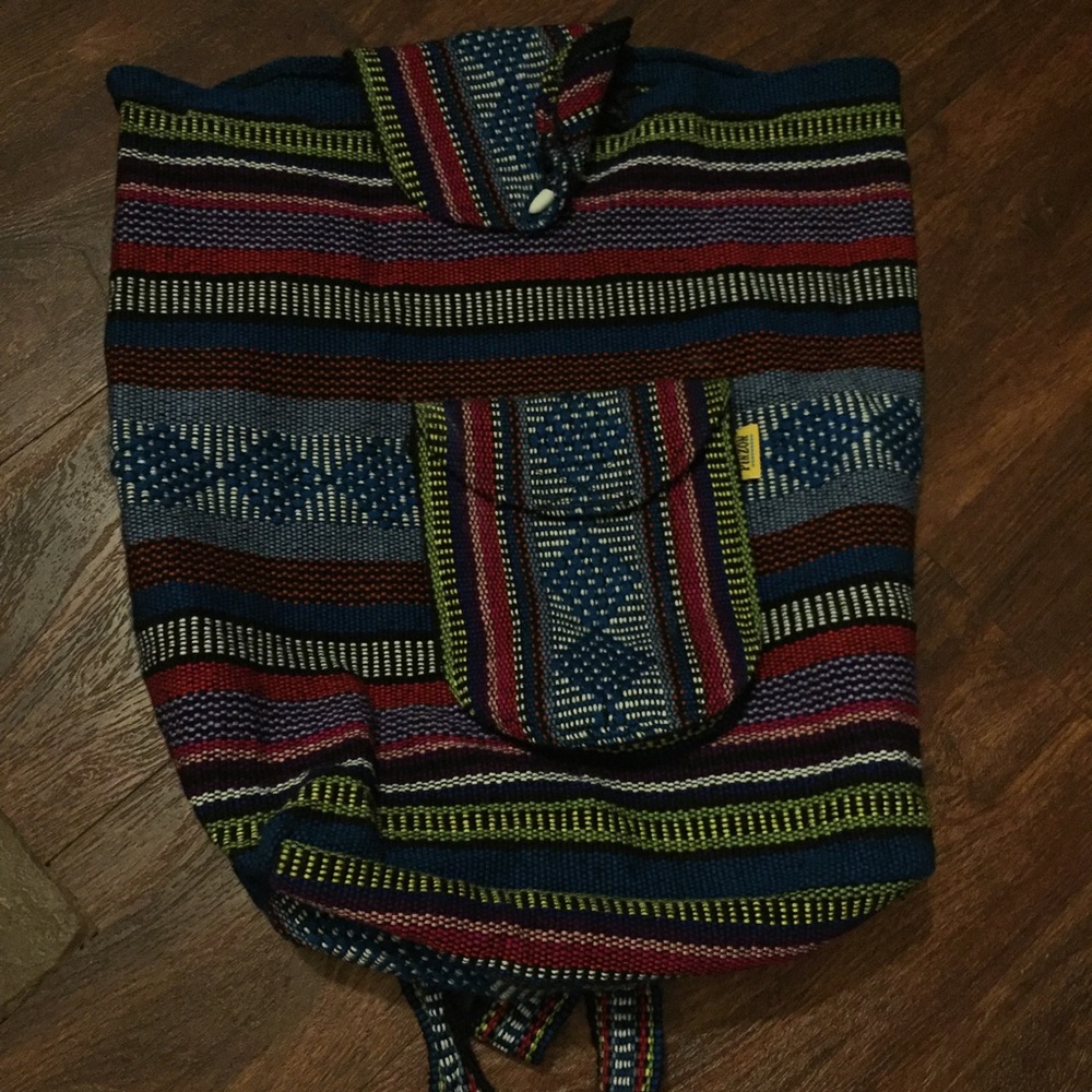 Mexican style backpack
