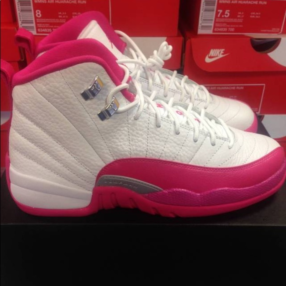 Pink & White Jordan
