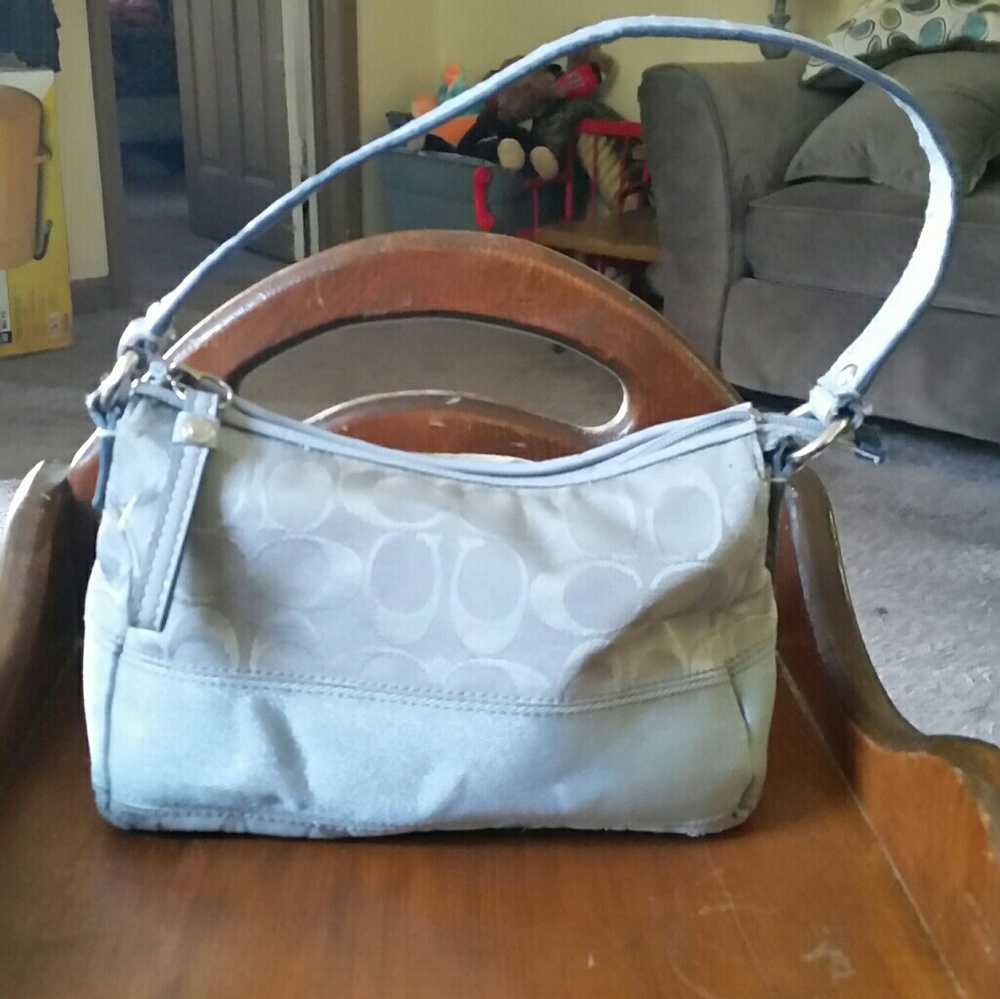 Coach hand bag