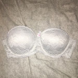 Lace Strapless Bra