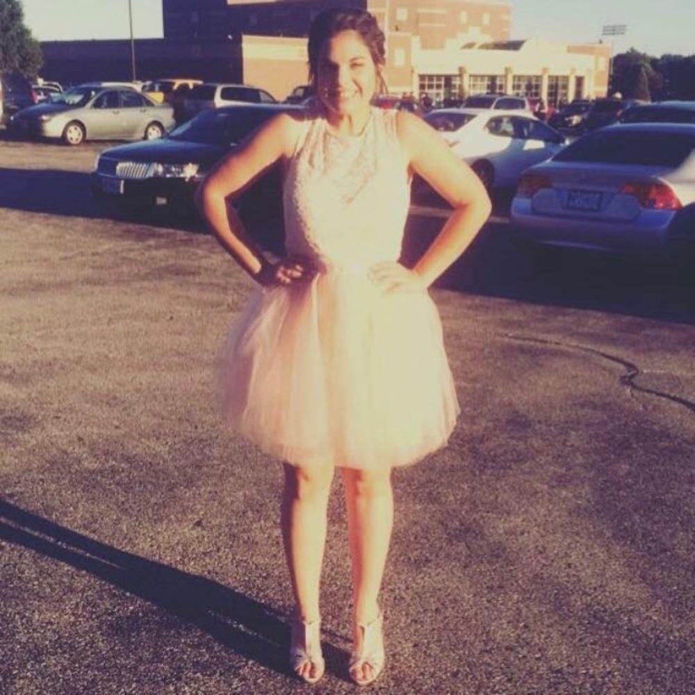Light Pink Homecoming Dress