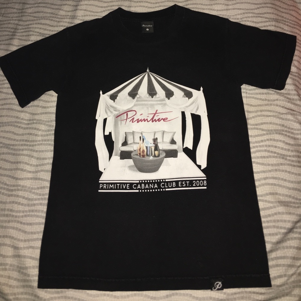 PRIMITIVE black tee SIze:S