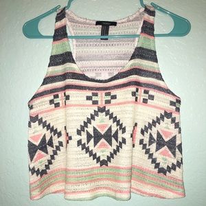 Tribal Crop Top