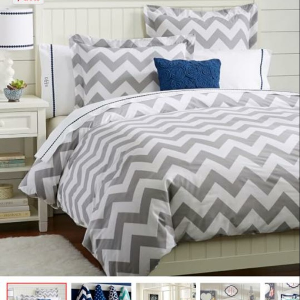 **NEW IN PACKAGING** PB TEEN Duvet Cover + 2 Shams