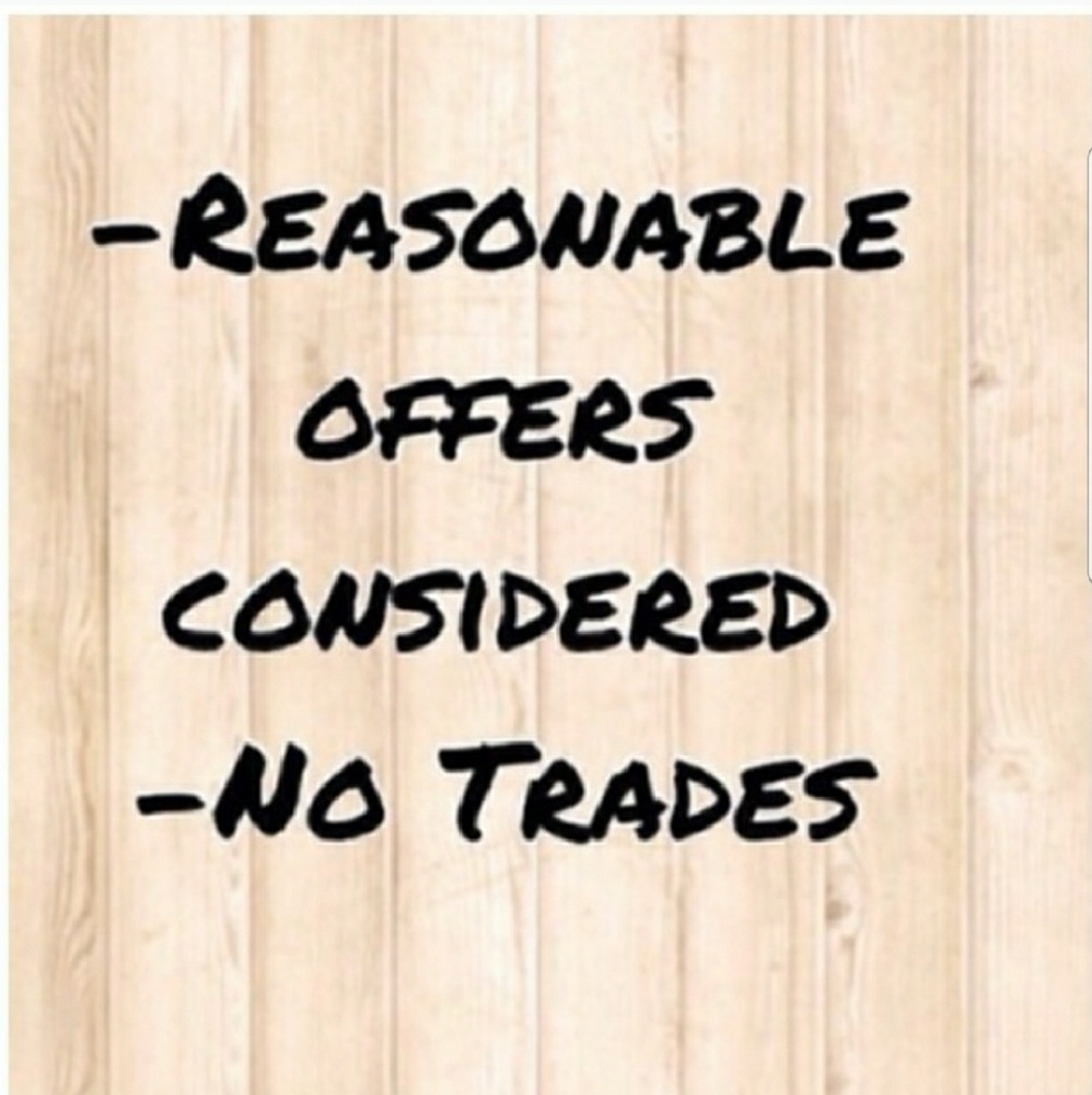 All offers considered