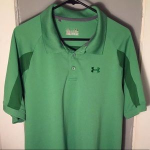 Under Armour Heat Gear Polo With Collar XL Men's